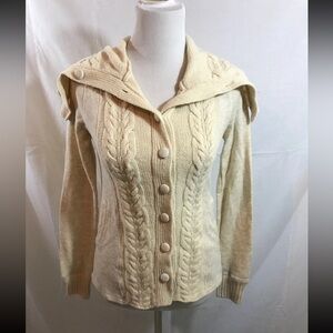 Saturday Sunday by Anthropologie beige cardigan